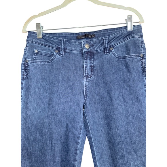 Prana Tall Inseam Blue‎ Denim Jeans Women's Size 6/28R Straight Leg - Picture 2 of 10